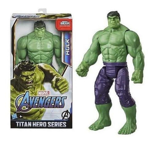 Brinquedo Novo Avengers Boneco Hulk 30cm Deluxe Hasbro E7475 0