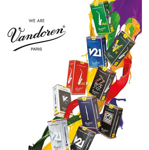 Vandoren Traditional Bass Clarinet Reeds 2.5 2