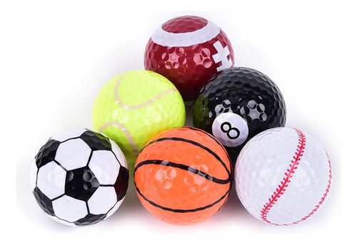 Marketboss Pelota Golf 6u. 1