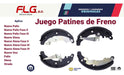 Fiat Juego De Zapatas Palio 3P 99/00 3