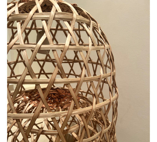Wicker Hanging Lamp Cage 40x40 5