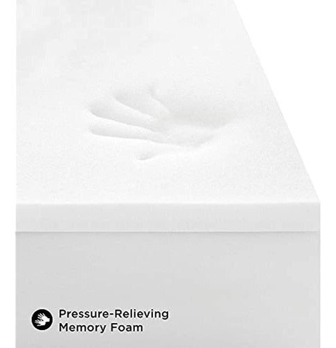 Sensorpedic Essentials Viscoelastic Foam Mattress Topper 2