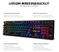 Kit Gaming Teclados Para Juegos De Pc Teclado Mecánico Retroiluminado 3