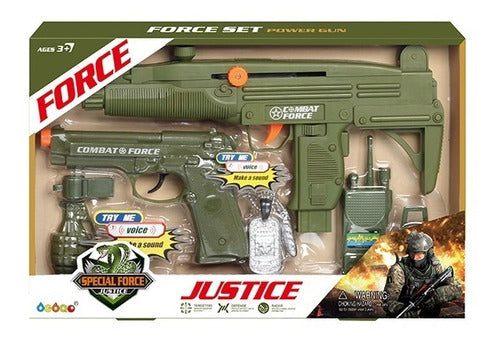 Military Soldier Arms Set with Sound - Watch Video 10709 2