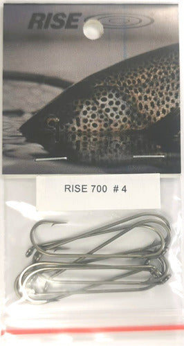 Anzuelos Rise 700 #4.  Atado De Moscas. Fly Tying. 1