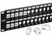 TRENDnet 48-Port Blank Keystone 2U HD Patch Panel 3