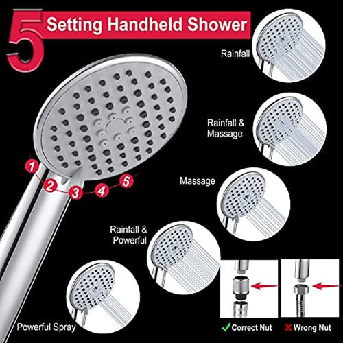 NERDON Rain Shower Head 3