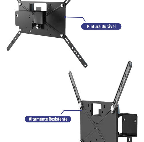 Suporte Para Tv Fixo Lcd Led 32  47  A 56  Multivisão 600pr 2