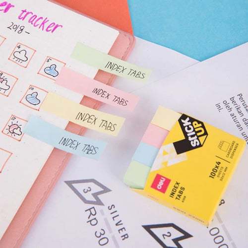 Deli Sticky Notes X 4 Pastel 3