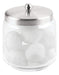 InterDesign Apothecary Jar for Cotton Balls, Q-tips, Cosmetic Pads 3