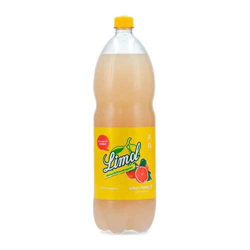 Limol Grapefruit Flavored Soft Drink 2 Liters x 6 Bottles 0