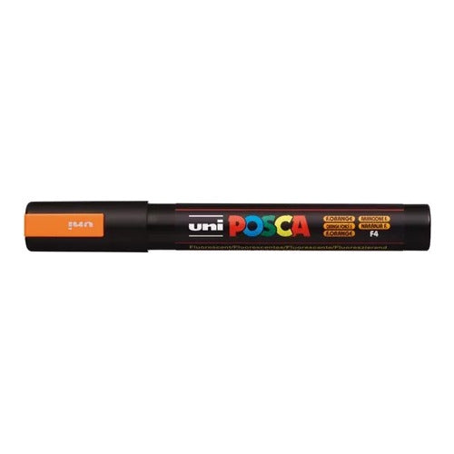 Uni-Posca 15621 Marcador Fibra PC-5M Naranja Fuerte 1