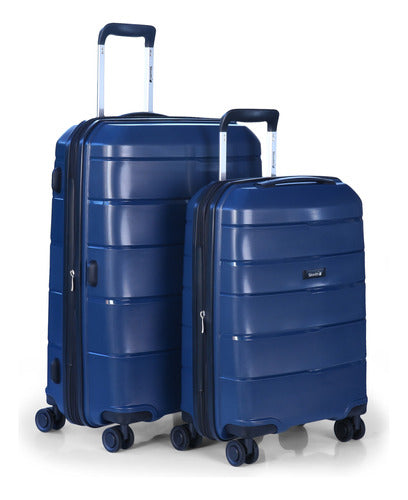 Slooth Carry On + Medium Set of 2 Polycarbonate Suitcases Slooth Full 0