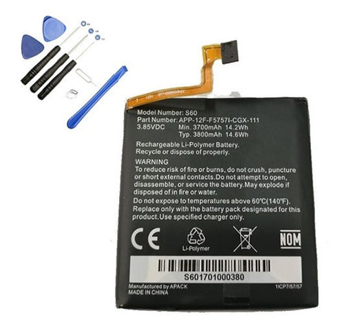 CAT Original Battery Installation Kit for S60 0