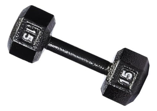 Amazon Basics Cast Iron Hex Dumbbell Weight 2