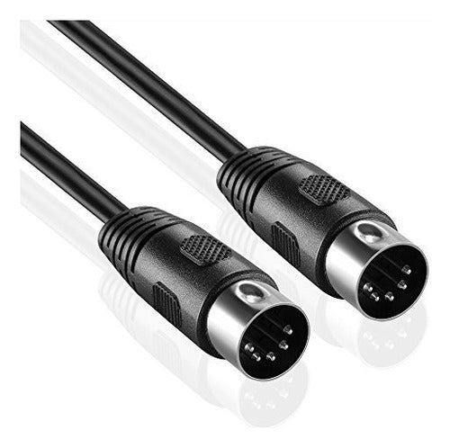 TNP Products MIDI Cable - Audio Interface for 5-Pin DIN Connector 0