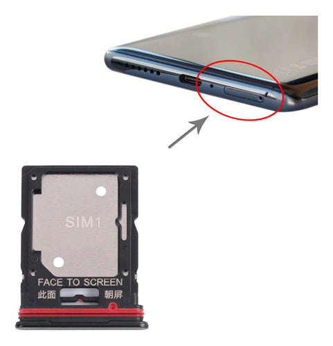 Xiaomi Dual SIM Card Tray for Redmi Note 11 Pro - Various 7