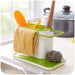 Bigbro Kitchen Sink Organizer with Sponge Brush and Cloth Holder 1