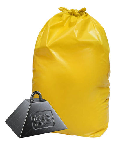 Blanca Nieves 150 Heavy Duty Yellow Garbage Bags 80x110 100 Mic 0