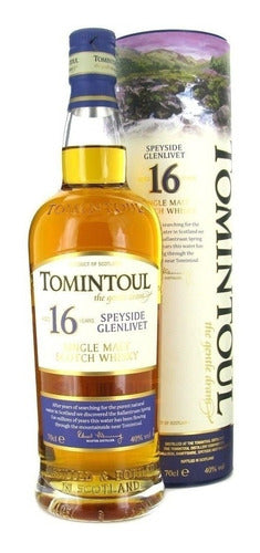 Tomintoul Whisky 16 Years - Single Malt, 700 Ml 0