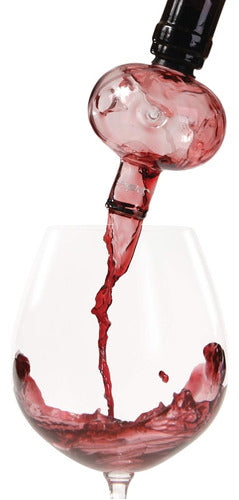 Soiree Air Aerator Wine Glass Decanter 0