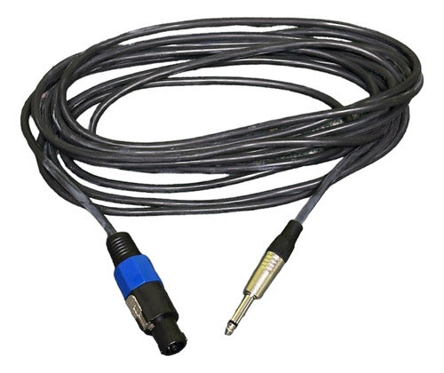 Tododj Cable Bafle Speakon Plug 10mts 2 X 1mm Professional 2