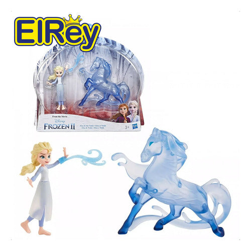 Pack X9 Mini Figuras Personajes Frozen 10cm Hasbro - El Rey 1