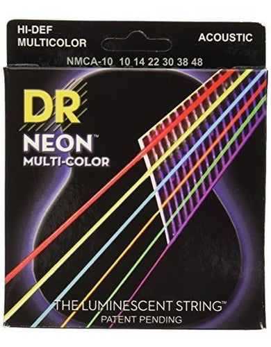 Dr Strings Nmca10 Coated Fósforo Bronce Acoustic Guitar Strings 0