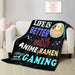 Batsujozaiku Launch of Ramen Noodle Blanket, Life is Better with Gaming 2