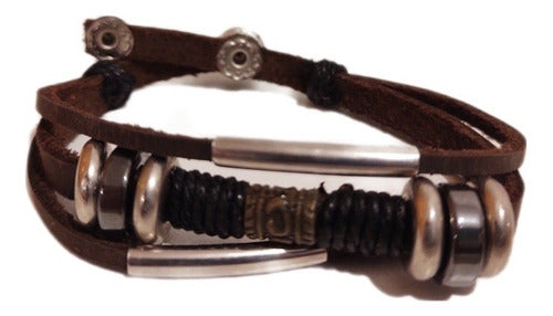 Sweet Emotion Rock Gothic Medieval Unisex Leather Bracelet 0