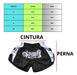 Short De Muaythai Kickboxing Bermuda Spank Preto/ Prata 1