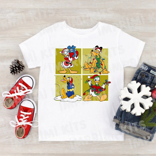 Plantillas Sublimar Remeras Navidad Diseños Infantiles #n6 5