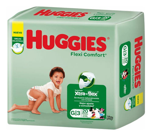 Huggies Flexi Comfort G X20 Unidades 0