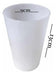 Penfer Reusable and Recyclable Plastic Cup 500ml Pack of 150 2