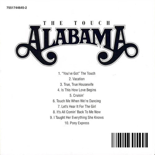 Alabama Cd: The Touch ( Simil Vinilo - U S A ) 1