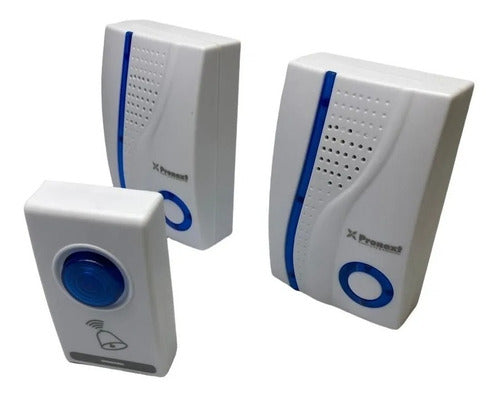 Weatherproof Dual Indoor Wireless Doorbell with 36 Melodies 0