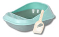 Vonne Green Cat Litter Tray with Shovel 0