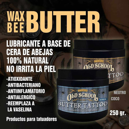 Butter Vaselina 250g Old School Tattoo or Micropigmentation 1
