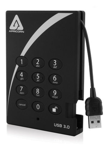 Apricorn Aegis Padlock 2 Tb Usb 3.0 256 Bit Aes Xts 1