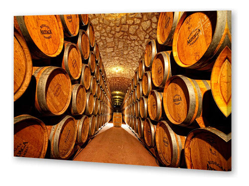 60x90cm Barracks Beer Wine Barrel Collection Painting 0