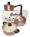 Hudson Copper Non-Stick Ceramic Cookware Set 6 Pcs with Jug 1