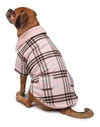 Zack & Zoey Elements Cuddle Plaid Coat 1