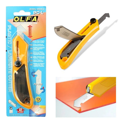 Olfa Cortante Cutter Para Plastico Alto Impacto Pc L 13mm 0