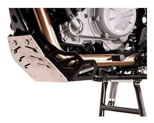 Cubrecarter Aluminio Bmw F 650 Gs Monocilindrica - Sw Motech 0