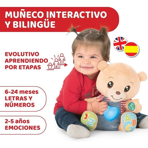 Chicco Interactive Plush Doll for Babies Ages 1, 2, 3 with Music 1