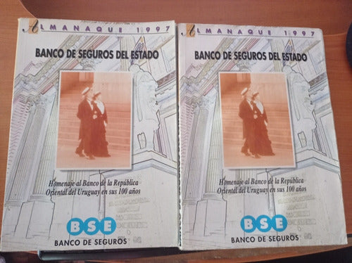 Almanaque Banco De Seguros Del Estado 1997 (x2) 0