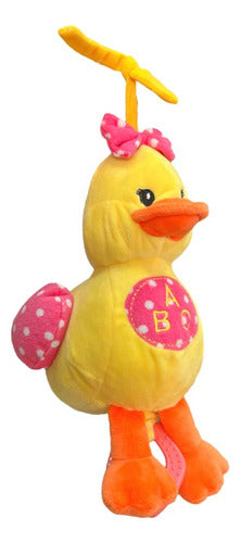 Importado Tws Colorful Plush Musical Duck ABC Letters 7