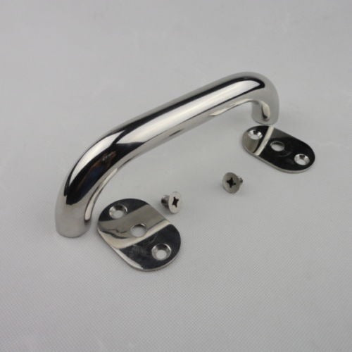 New Stainless Steel 304 Polished Oval Boat Hook 1