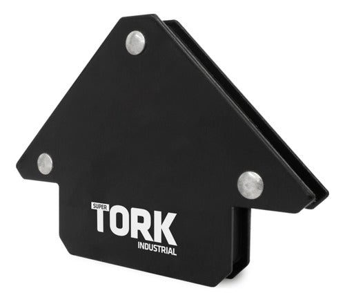 Kit 6 Esquadro Magnético Soldador Suporta 12kg Super Tork 4