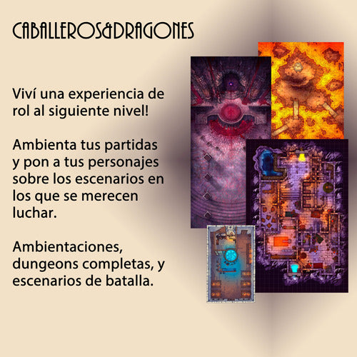 Battlemat Custom - Diseño / Grilla / Medidas 2